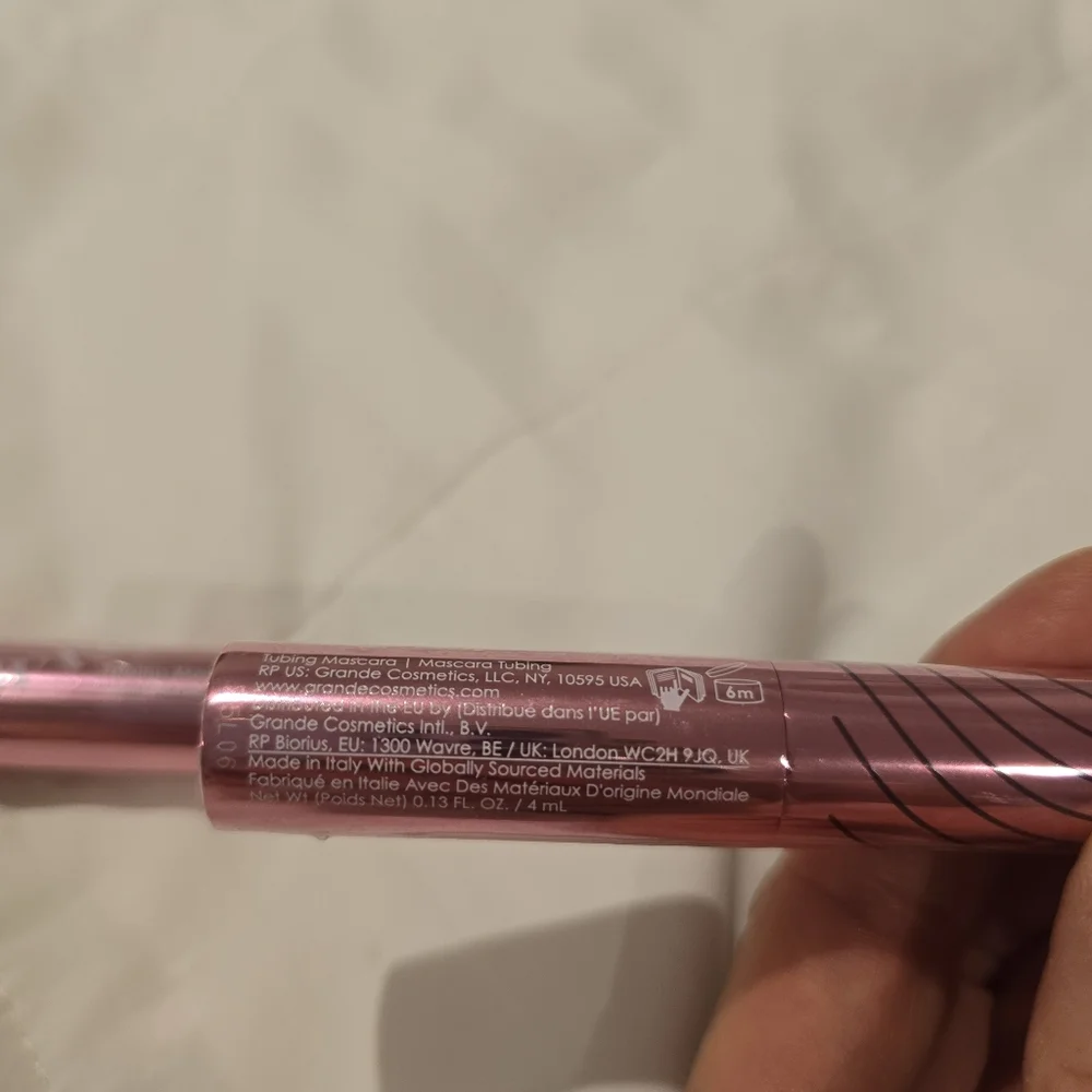 2 NWT Tubes Grande Wrap Mascara - Brand New Factory Sealed 4ml each